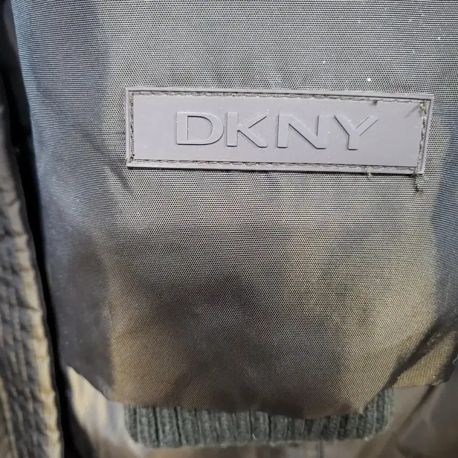 dkny  후드탈부착 덕다운 롱패딩 L(77)