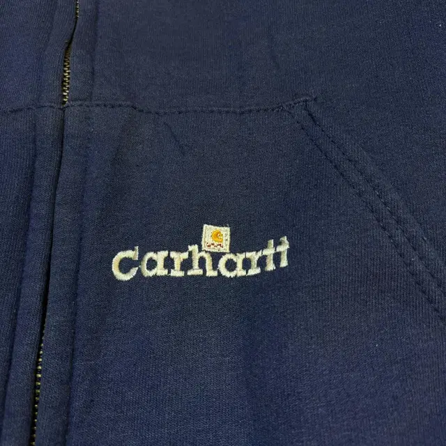 (No.9) Carhartt 칼하트 네이비 성조기 포인트 후드 집업