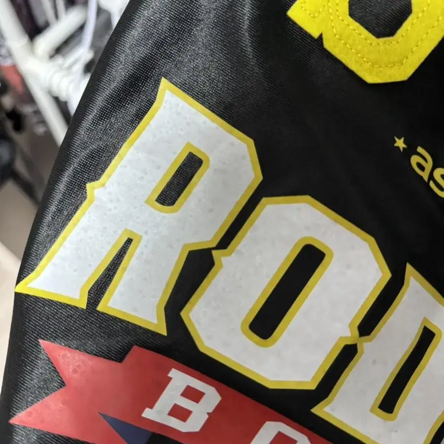 에즈이프캘리 RODEO CROP FOOTBALL JERSEY 블랙