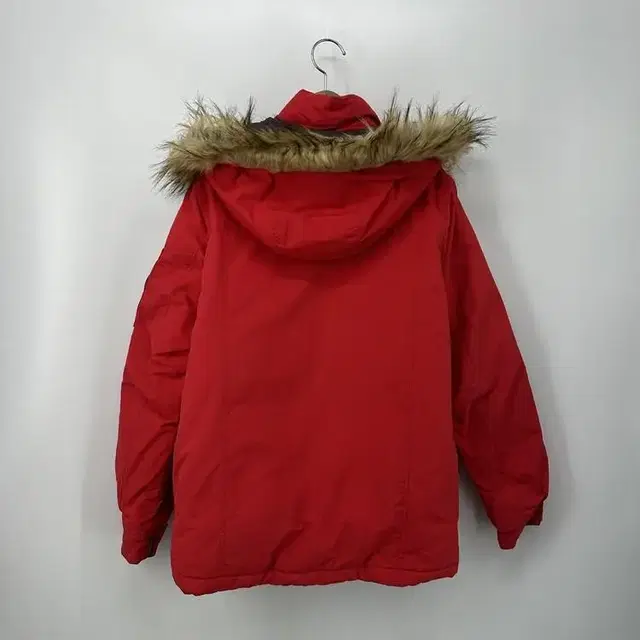 빈폴 오리털 야상 패딩 점퍼 (85 size / RED)