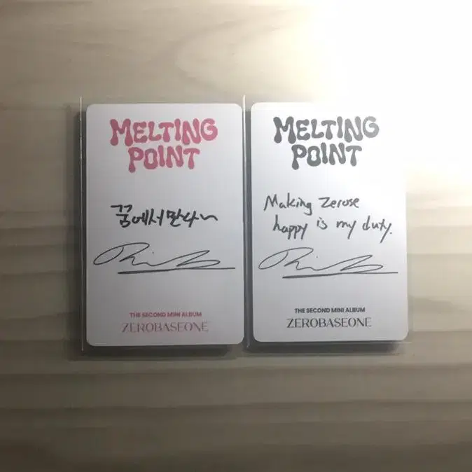 리키 포토카드 [ melting point ] ( 급처합니다 )