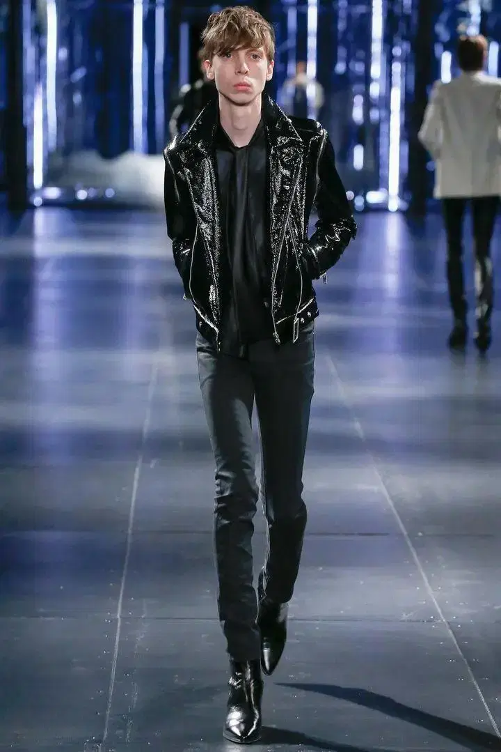 Saint Laurent Runway Leather Jacket44