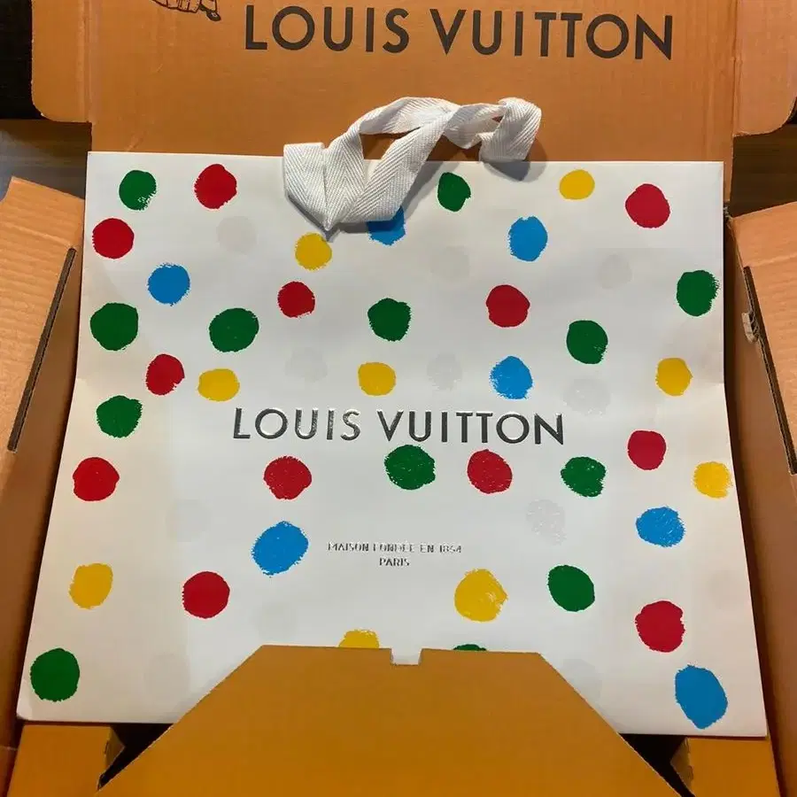 Louis Vuitton 루이비통 LV X YK 페인티드 도트 모노그램