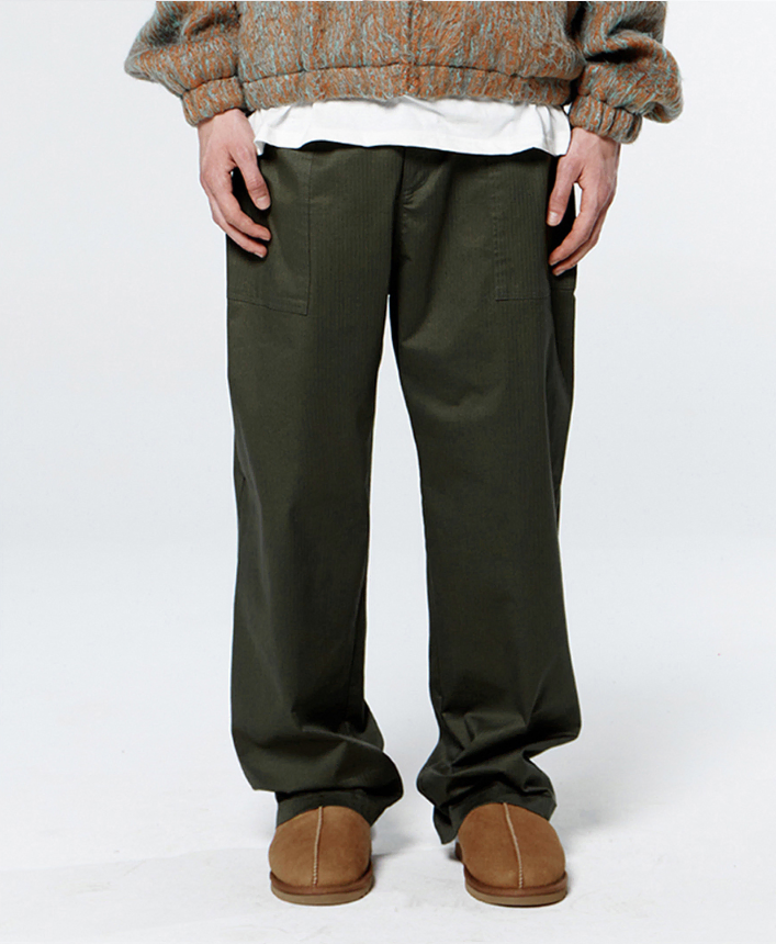 Extraordinary _ Puttyg Pants (Olive / M size)