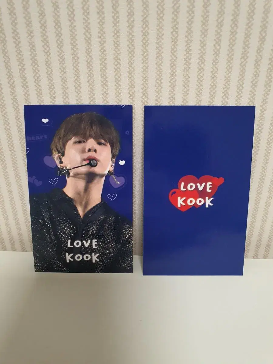 bangtan jungkook unofficial goods photocard