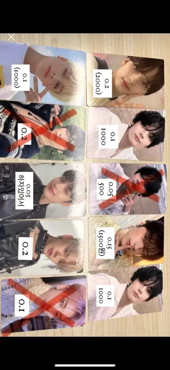 txt photocard sell it !!!