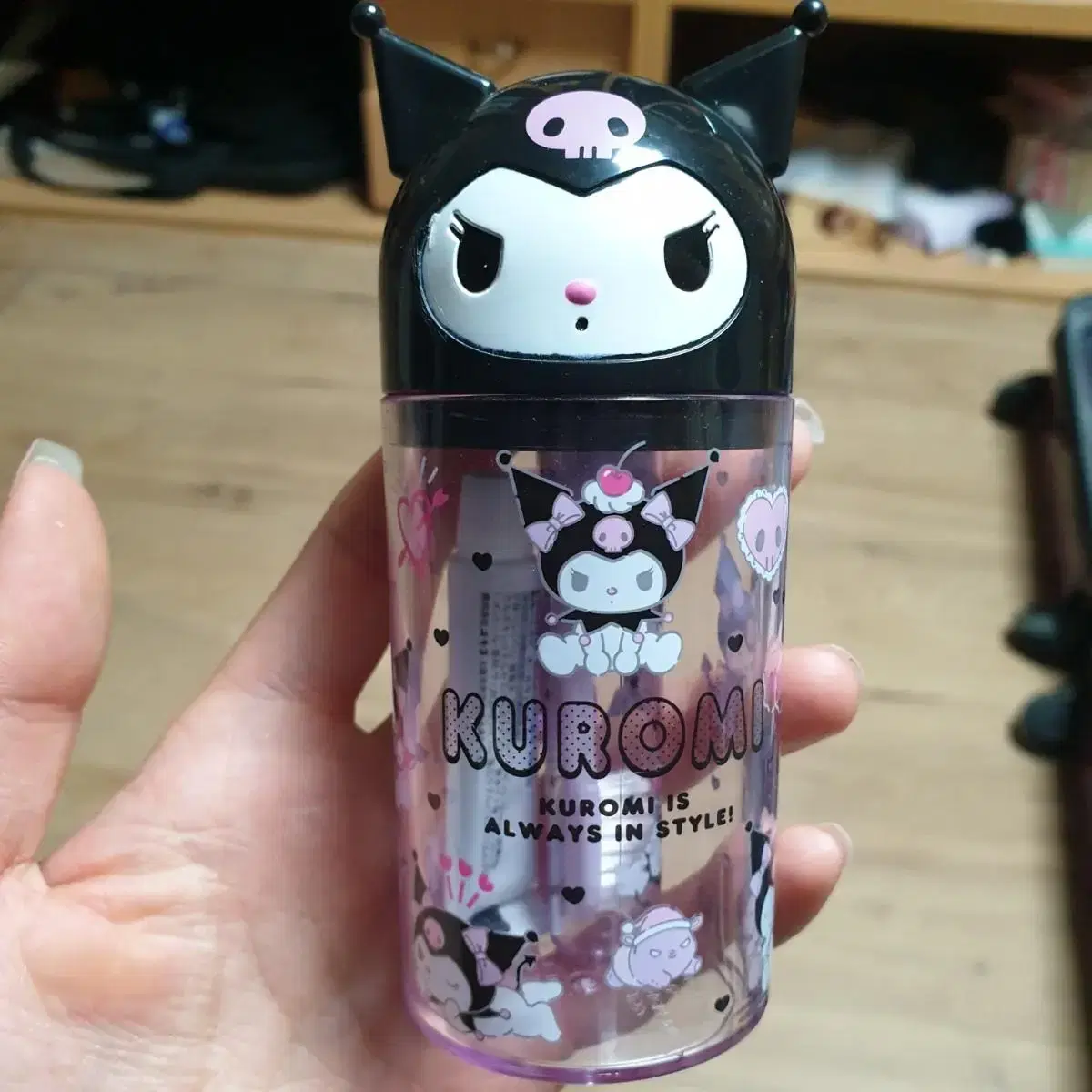 Kuromi Toothbrush & Cup