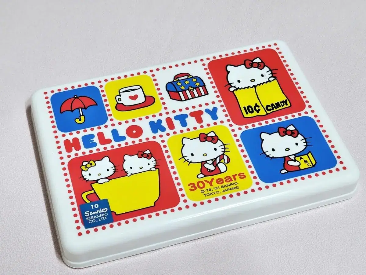 (NEW) Kitty Classic 30th Anniversary Folding Box Folding Lunch Box