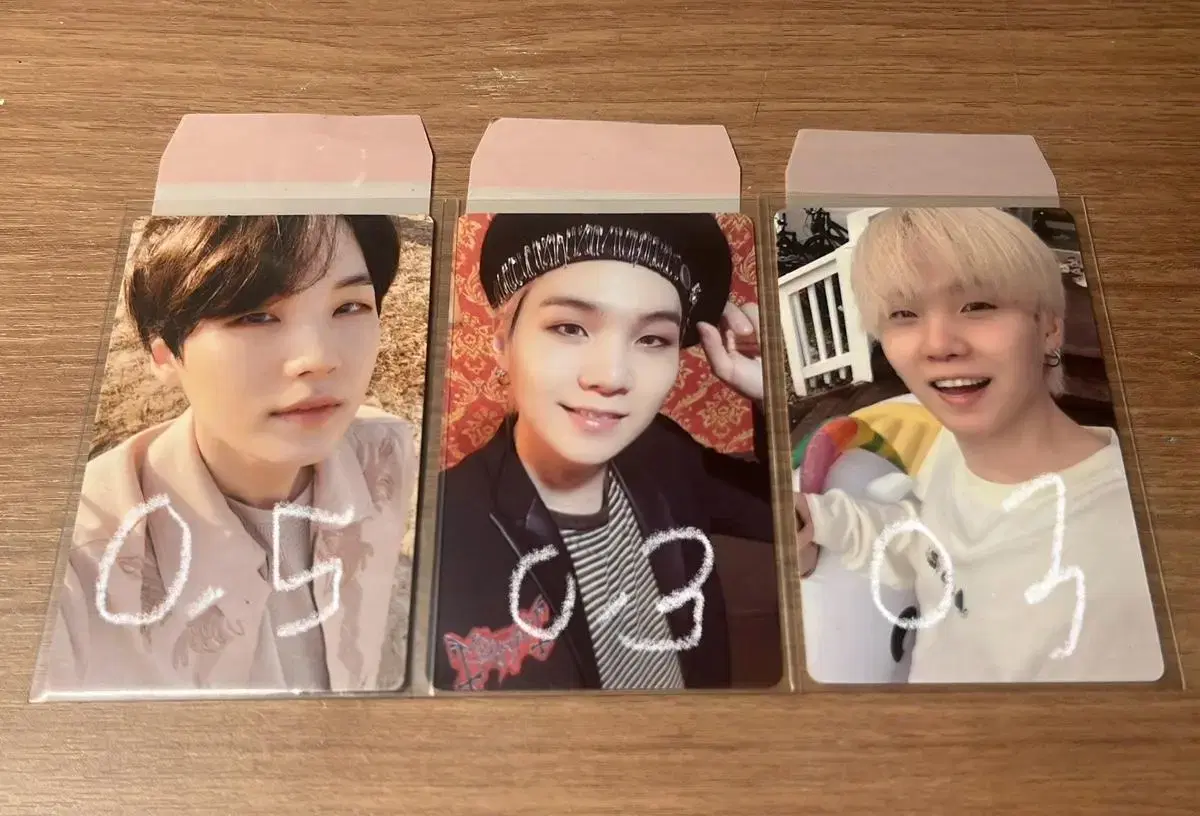 BTS min yoongi suga photocard 2022 Tier in the Forest