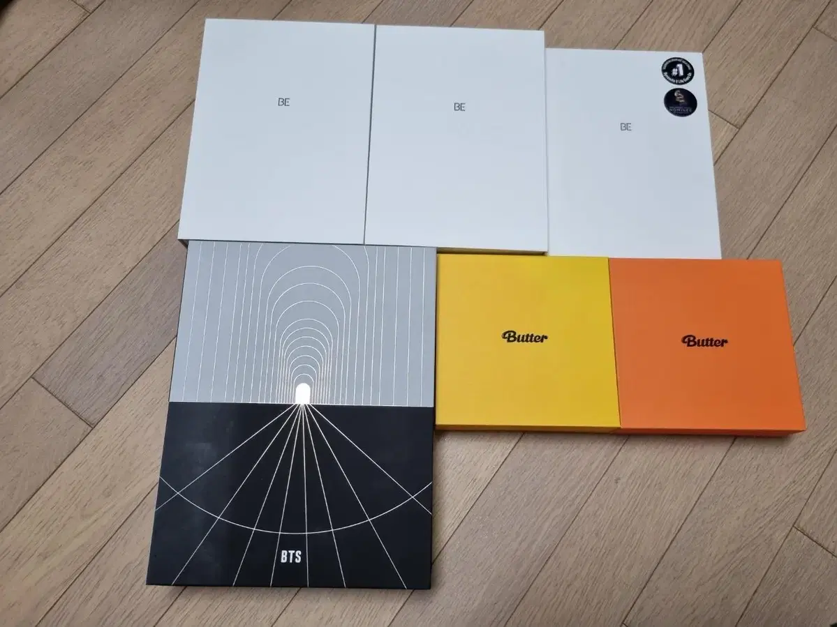 Price reduction) Bangtan BE, Butter album w/photocard, Mapsol One Conpo photobook set