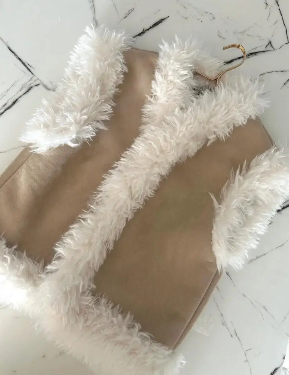 Teddy Mustang Fur Vest New Product