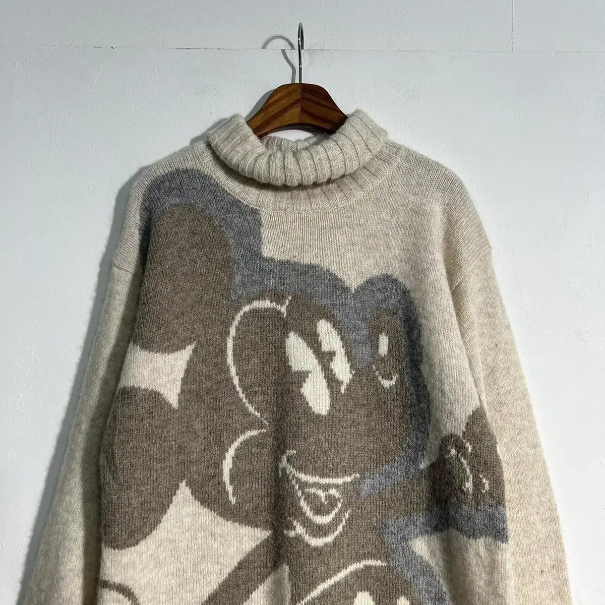 90s Disney wool 100% 디즈니 니트