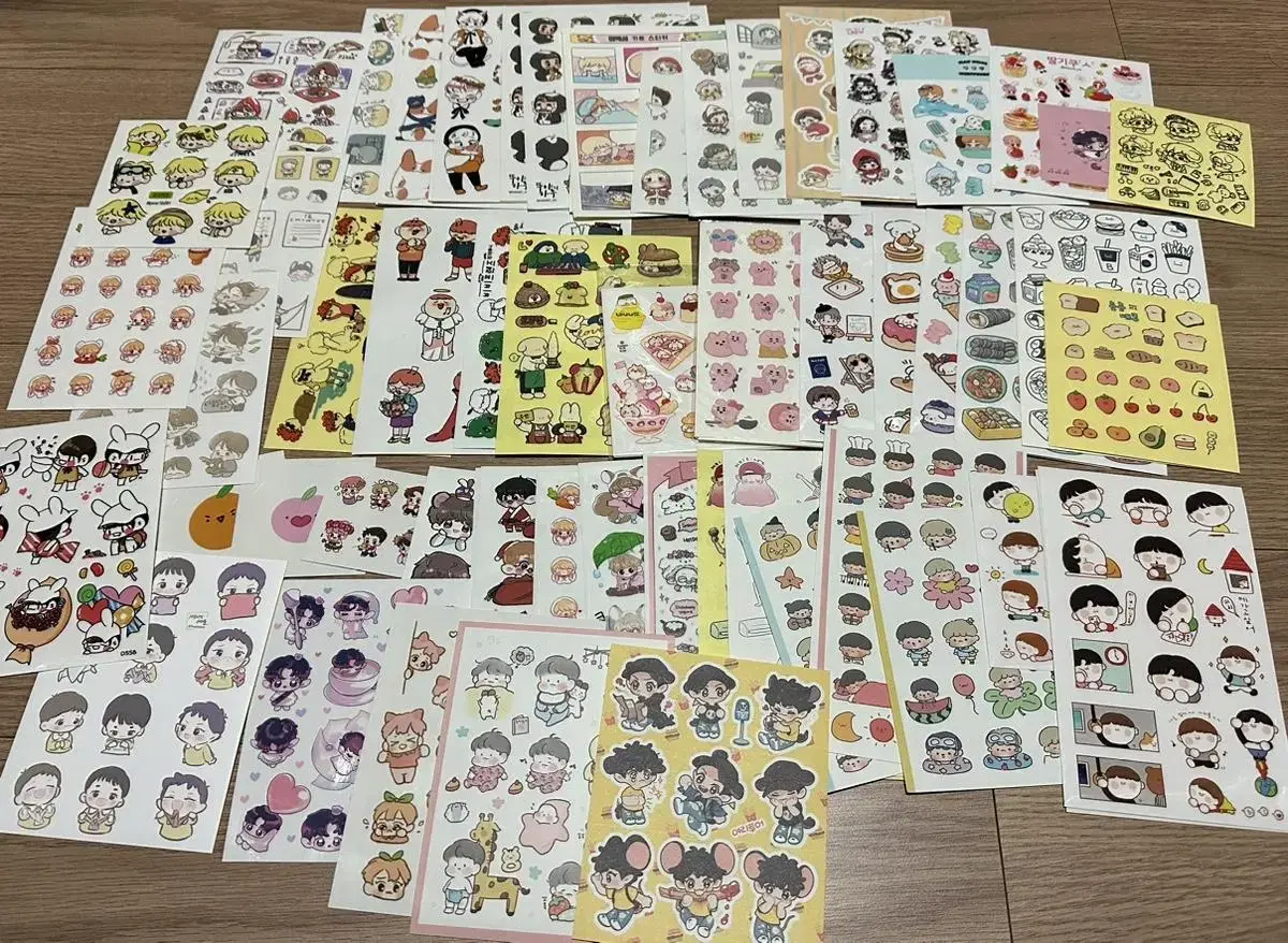 Exo sticker 80 sheets in bulk