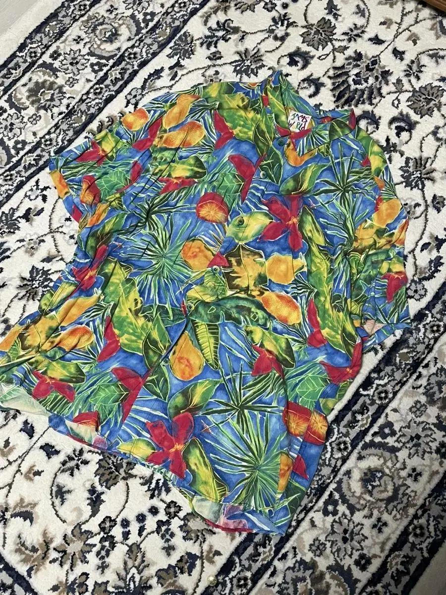 Hawaiian Pattern Shirt USAVintage 2XL