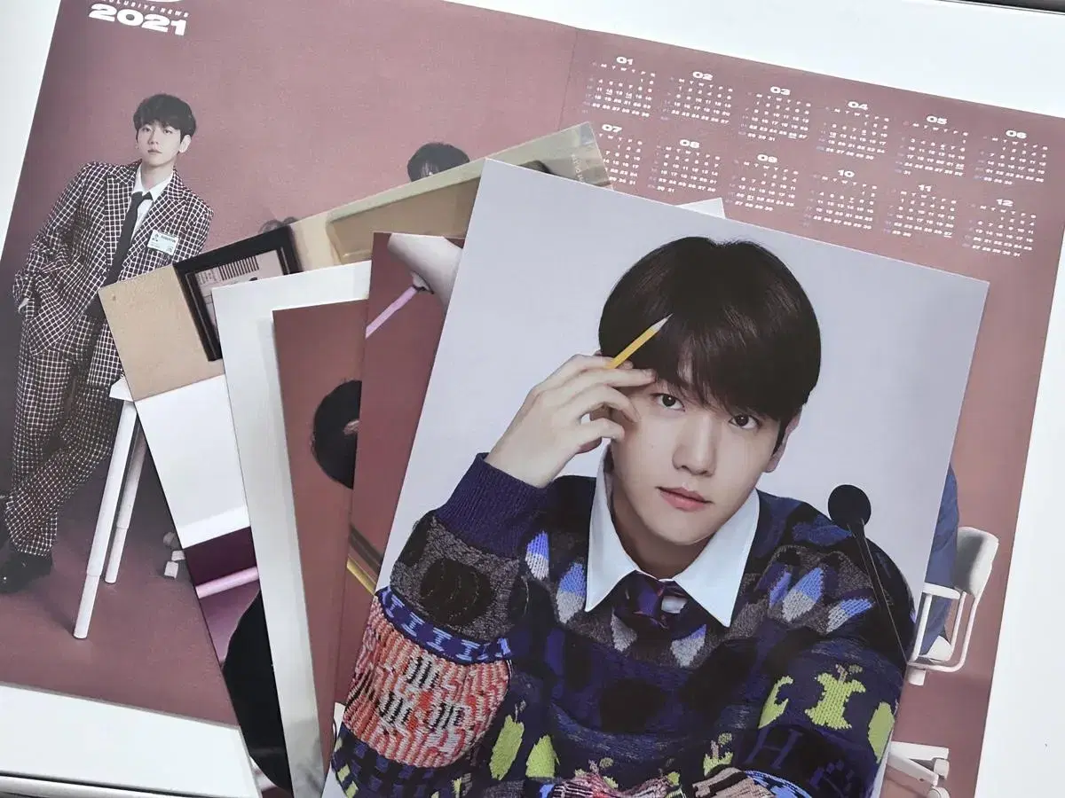 EXO 2021 seasons greetings Baekhyun Official Goods Bulk