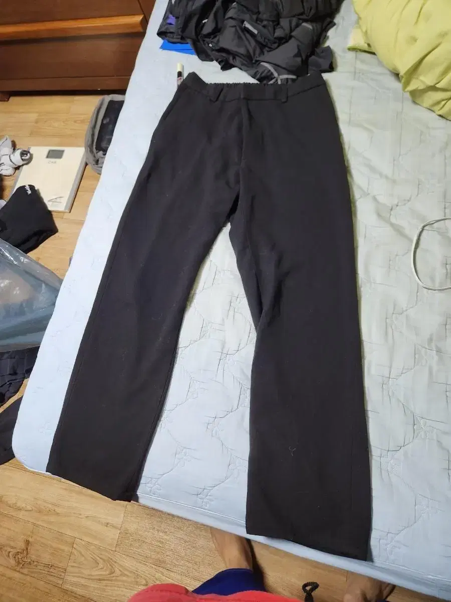 Black cotton pants