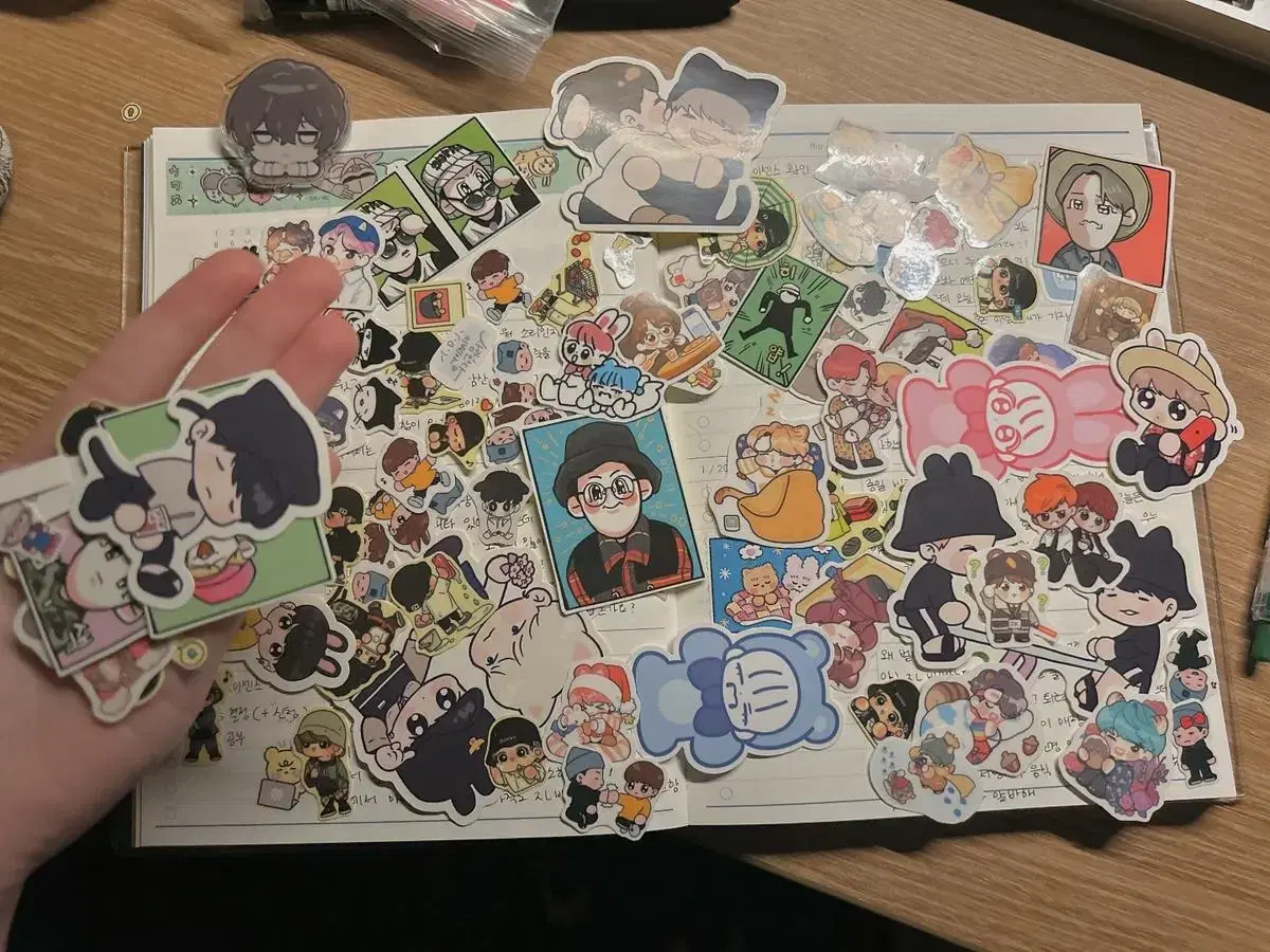 BTS Daku Stickers