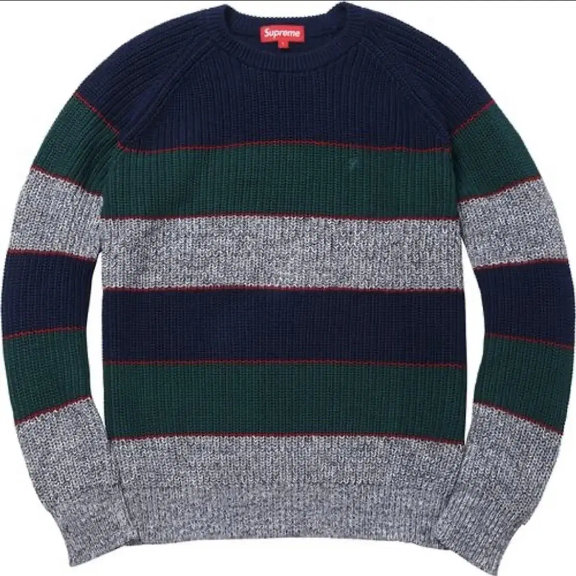 [M] FW14 Supreme Ribbed Crewneck Sweater