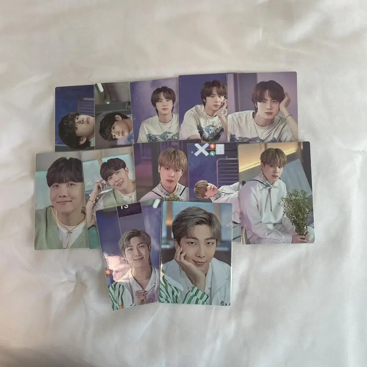 Bangtan Microcosm Mini-Photocard kim namjoon kim seokjin jung hoseok park jimin Kim Taehyung