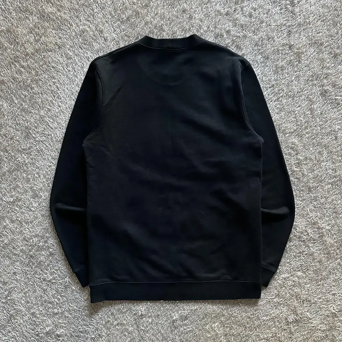 [M] 15SS 라프시몬스 RAF SIMONS 롤러코스터 맨투맨 블랙