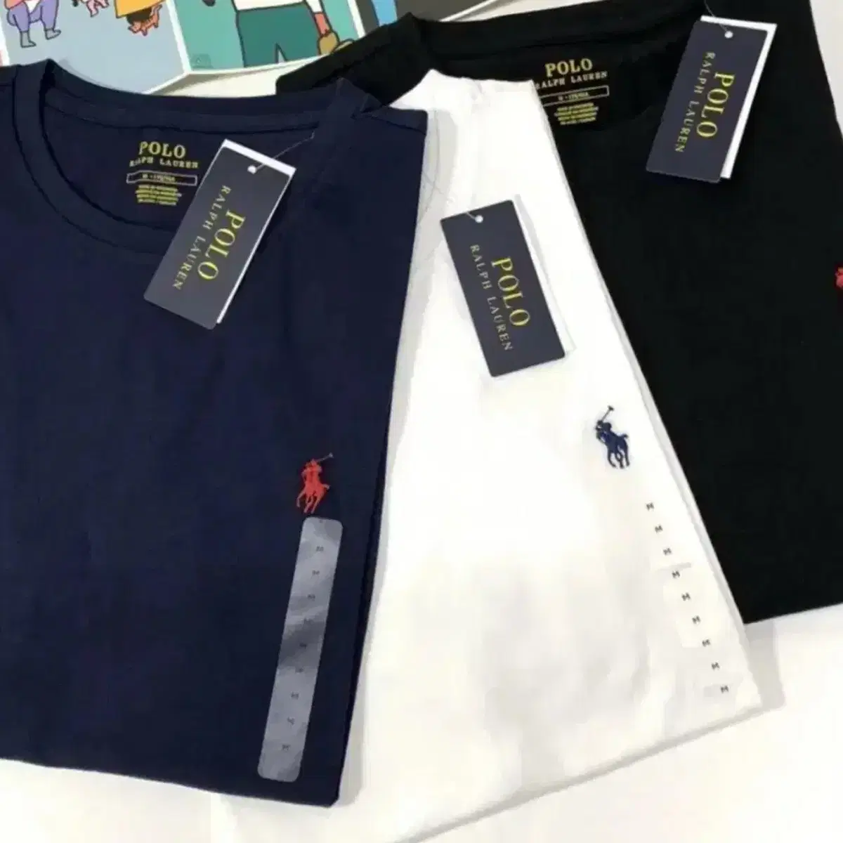 ◆25SS BAUF 3 Button Angel Slim Fit T-Shirt/3色◆ Bauf 3-Button Angel Slim Fit T-Shirt [Stripe Gray] on