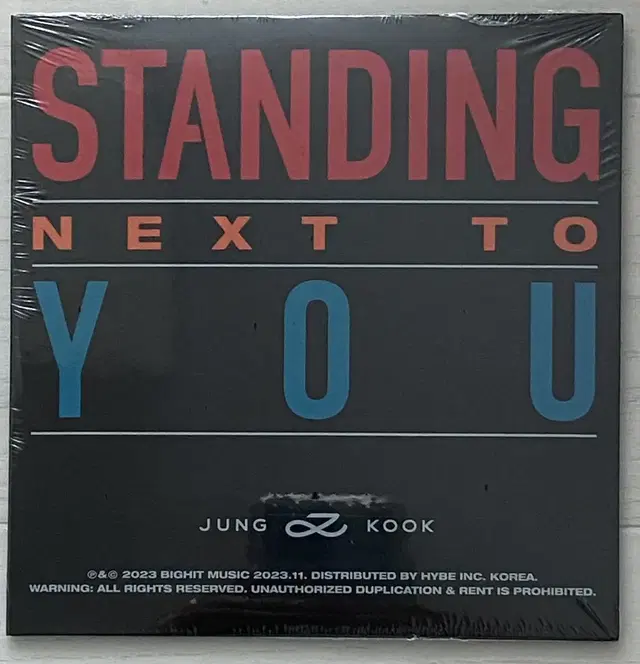 standing next you single cd