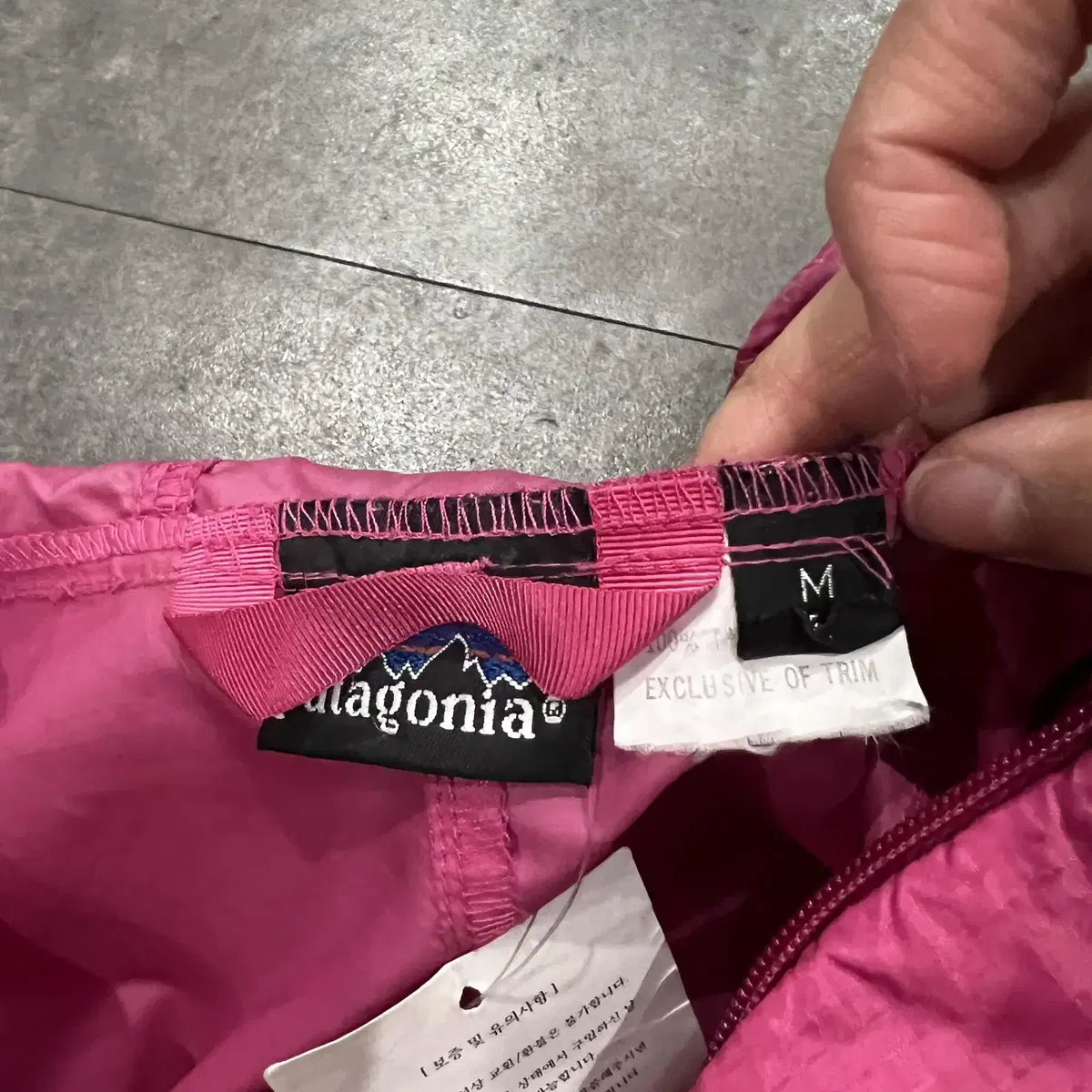 (END) PATAGONIA 파타고니아 나일론 스포츠 후드 아노락 M