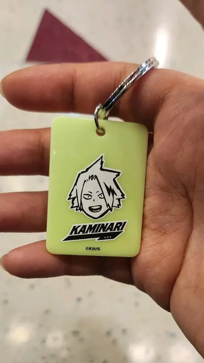 Hiroaka Kaminari Denki keyring sells