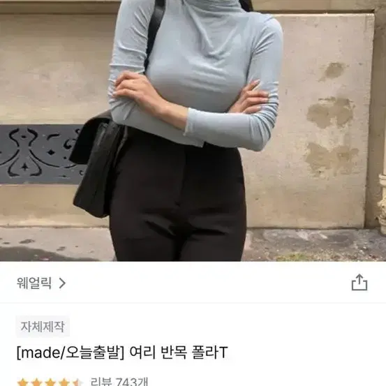 웨얼릭 여리 반목 폴라티 아쿠아 새상품