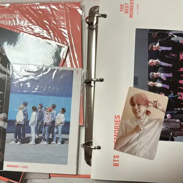 급처 풀셋 방탄 2019 메모리즈 풀셋 지민 포카 풀박 특전 포함