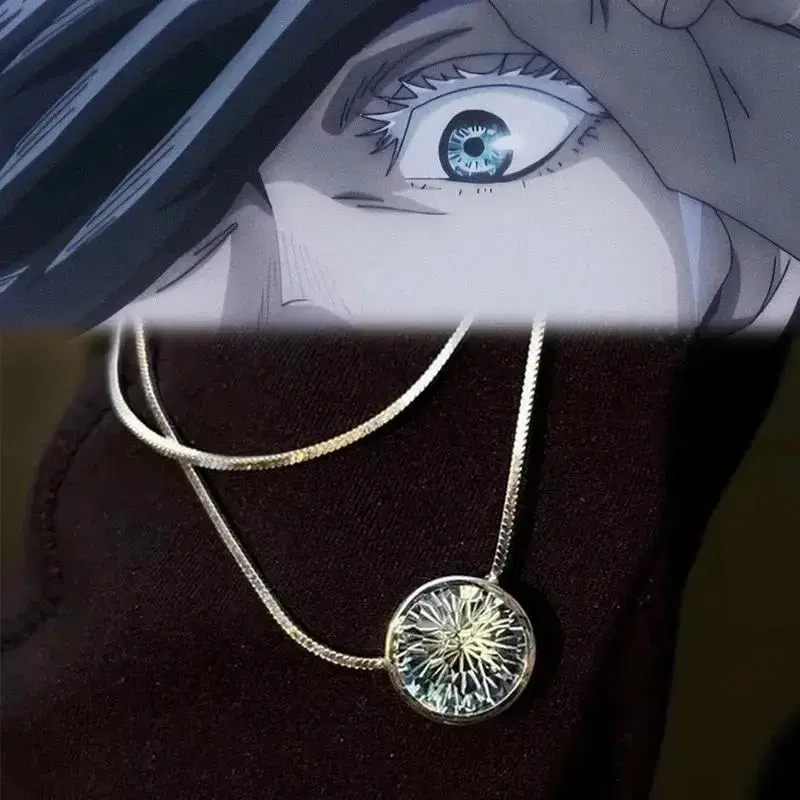 Zuu Spinning Gojo Satoru Eye Necklace