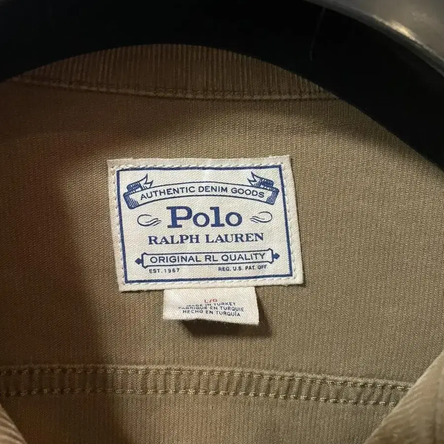 폴로 베이지 자켓 Polo L