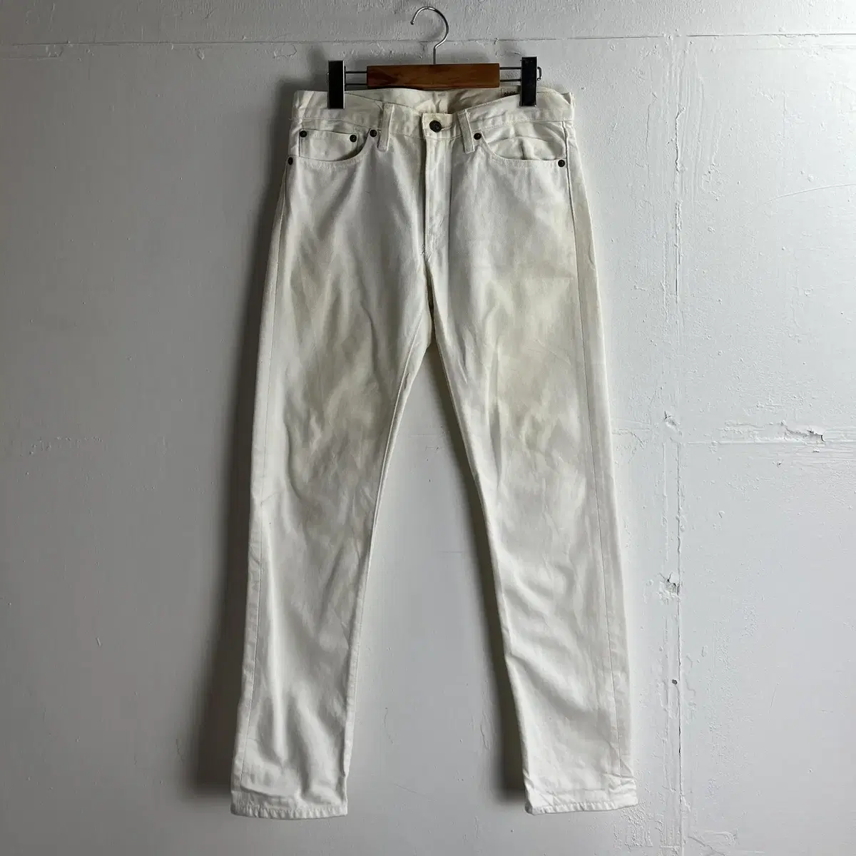 Oslo 107 White Denim Pants