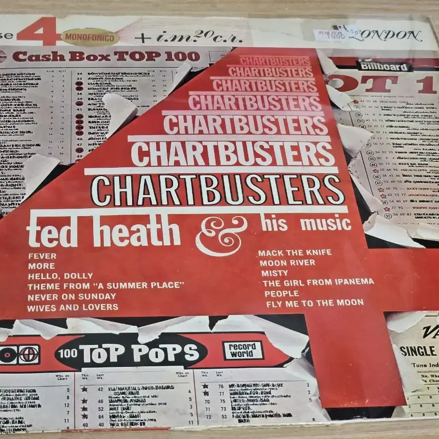 Chartbusters - Ted Heath & His Music (수입