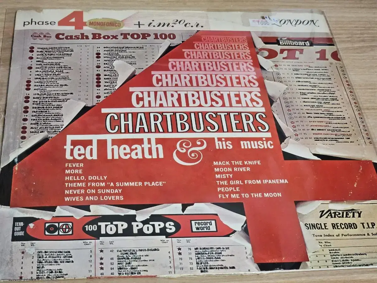 Chartbusters - Ted Heath & His Music (수입