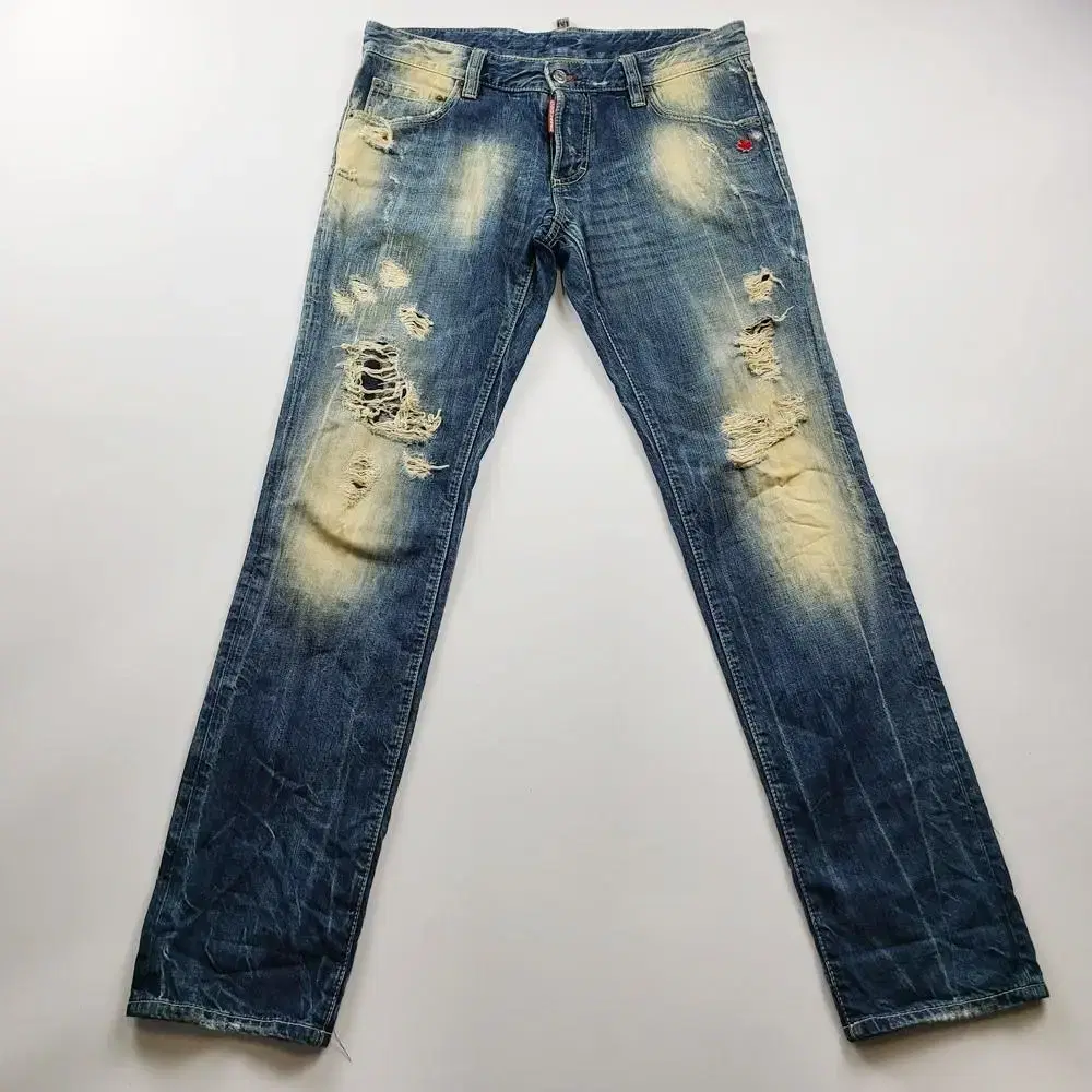 DISQUARED2 Slim Ripped Denim Size 34 NO.1557