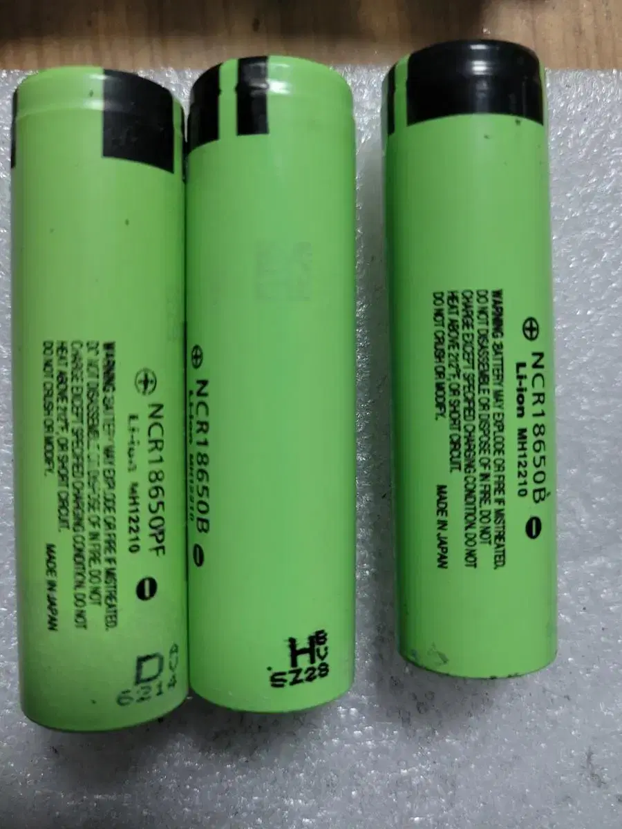 파라소닉 18650 3200/ 3400mah 개당 2000원