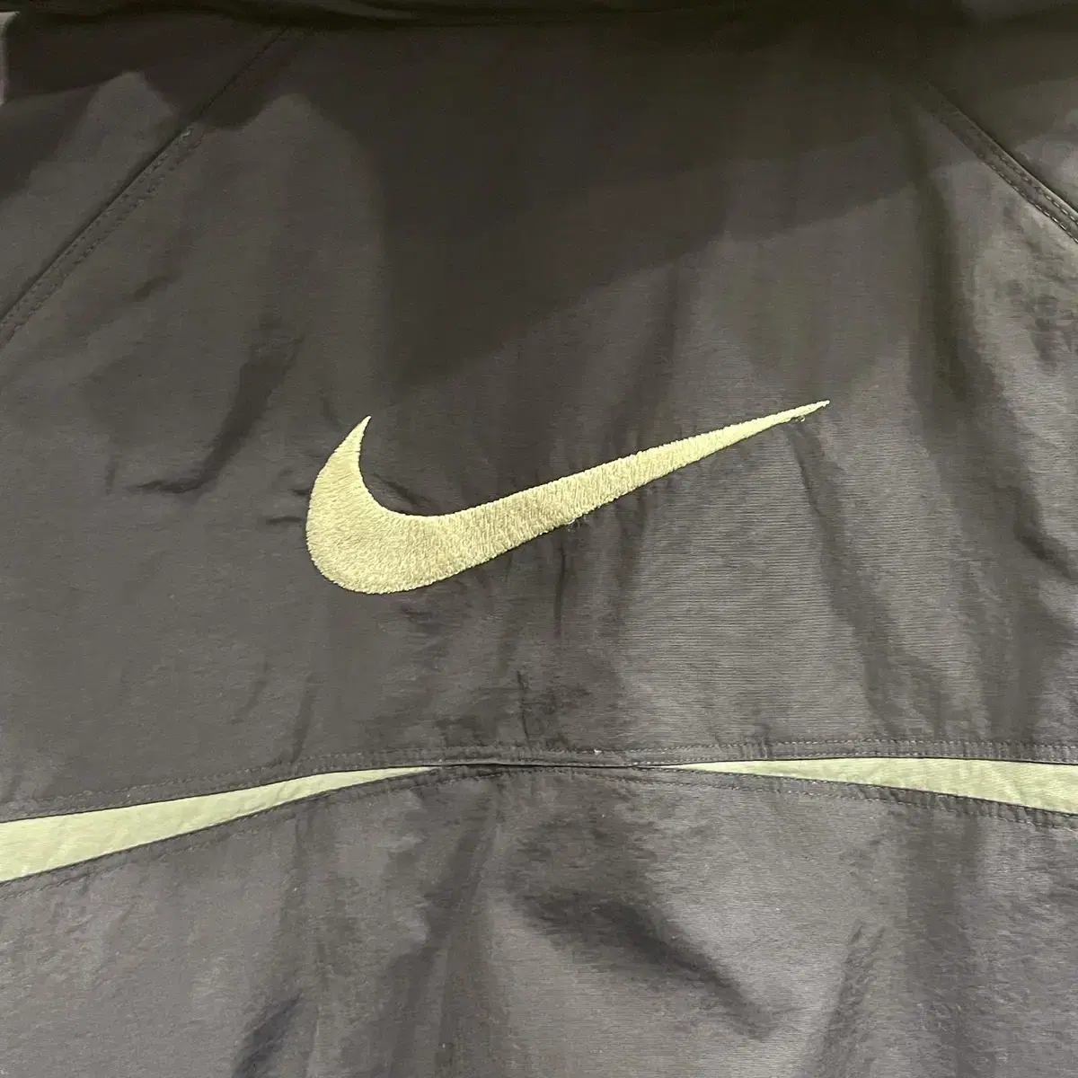 00s Nike 나이키 스우시  빅 로고 후드 파카