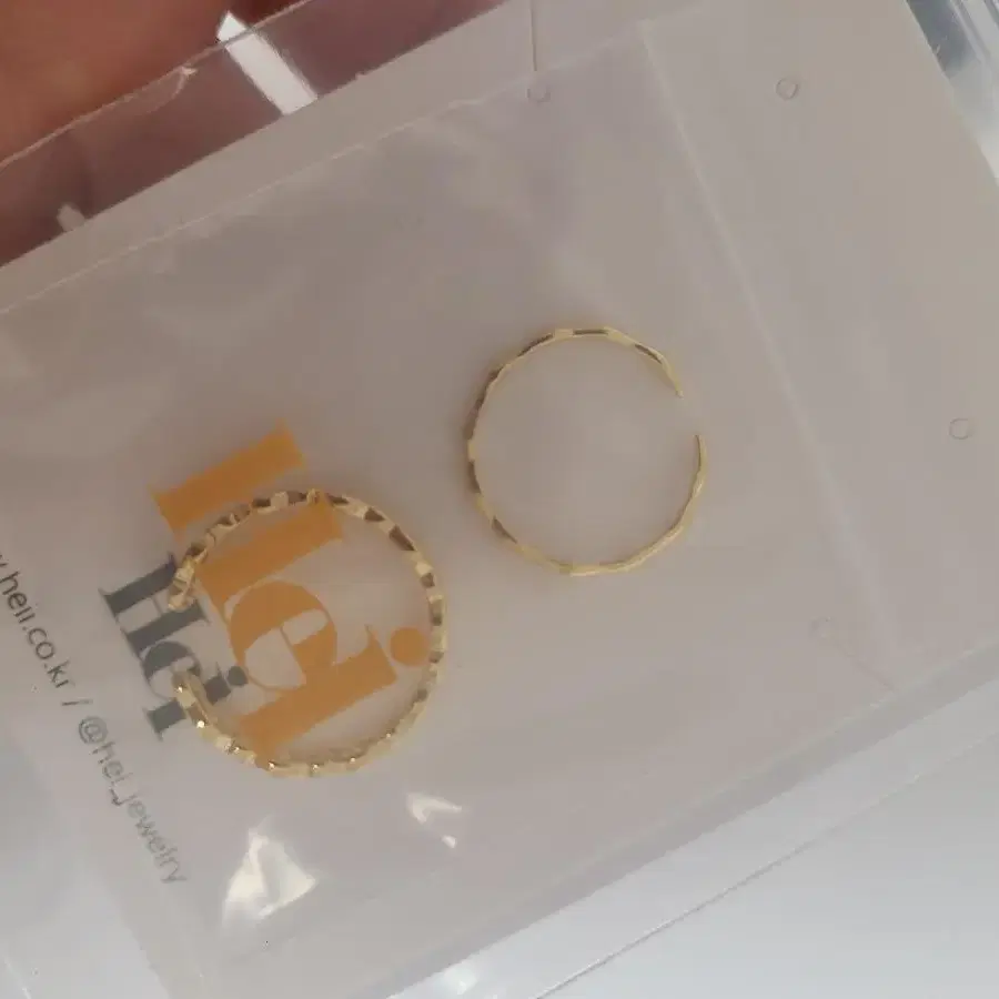 Hei set ring-무료배송 반지