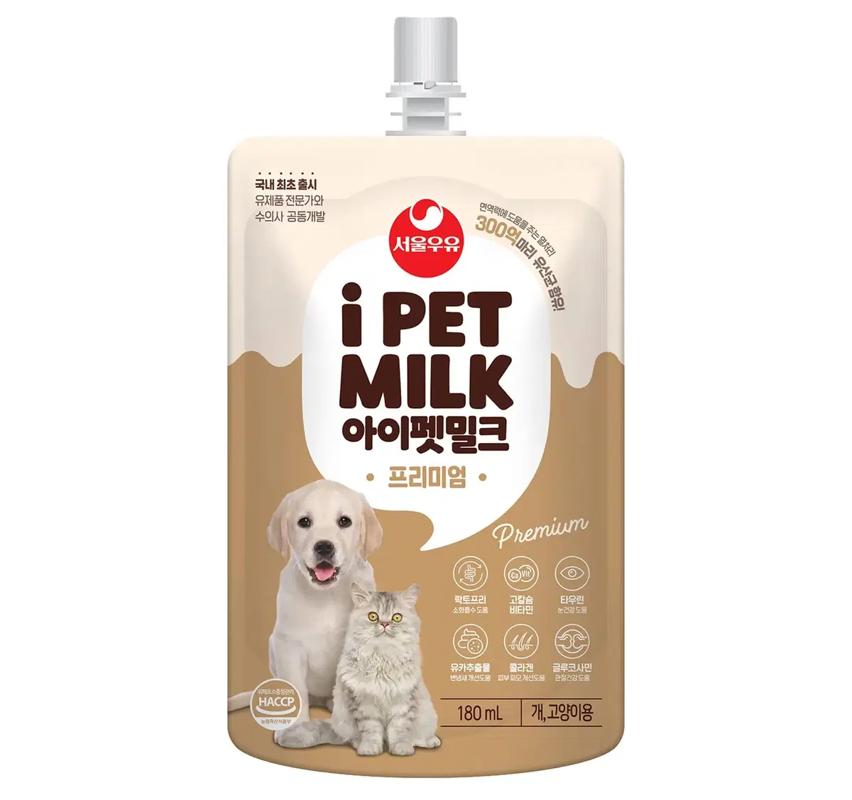 서울우유 아이펫밀크 180ml 프리미엄 / 저지방 강아지 고양이 우유