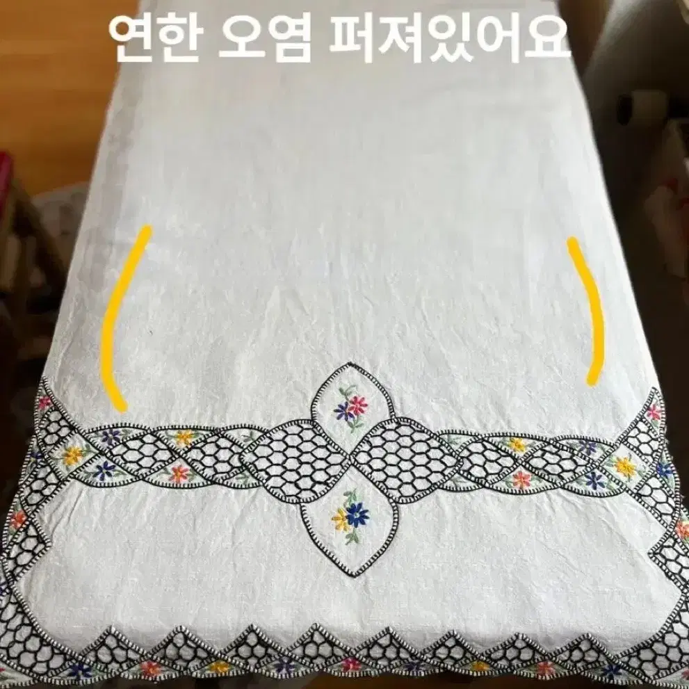 54x100.5cm/독일 빈티지 손자수 바란스ㅡ멋짐