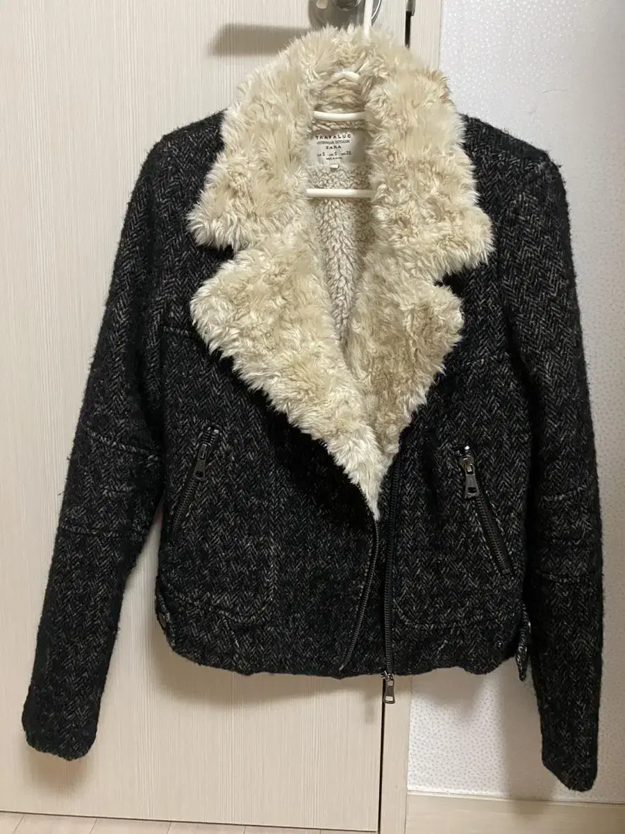 Zara fur jacket