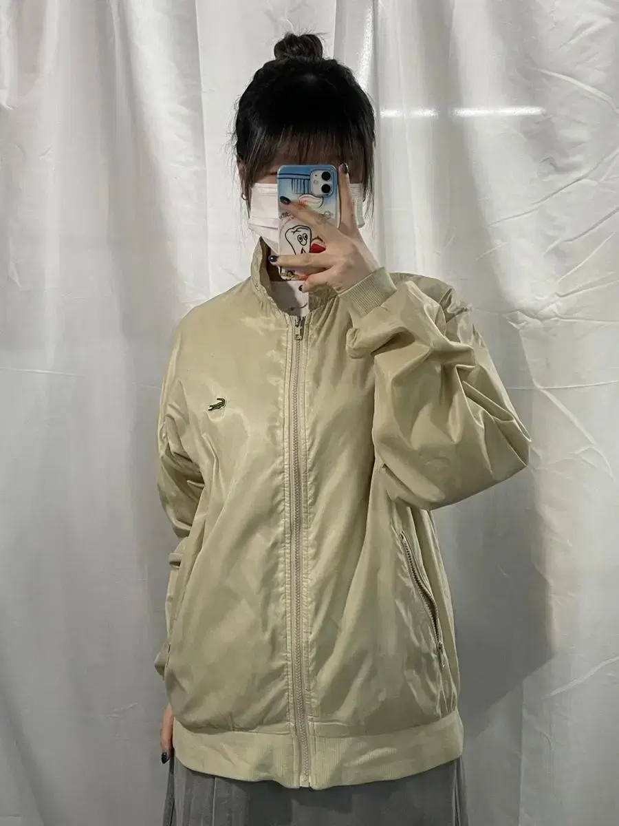 Lacoste Poly jacket beige L