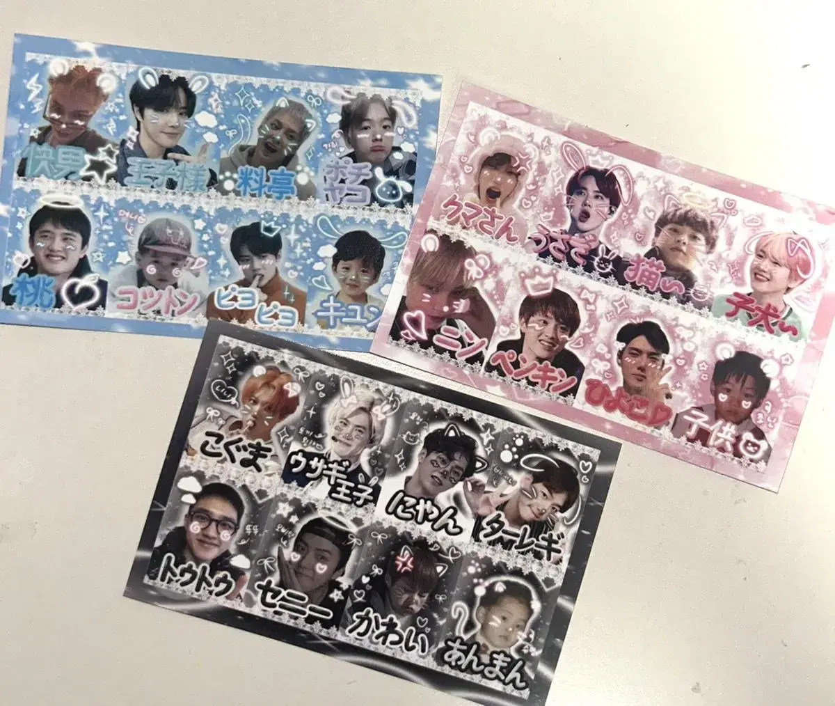 Restock)Exo purikura sells