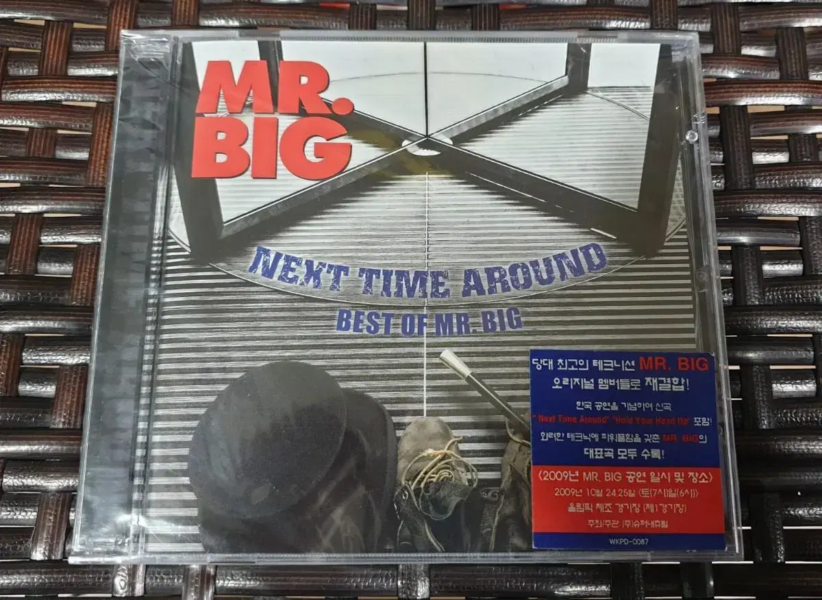 미개봉 하드 롹 미스터 빅 MR.BIG CD