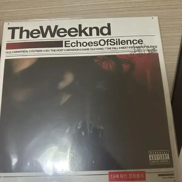 미개봉 위켄드 weeknd echoes of silence