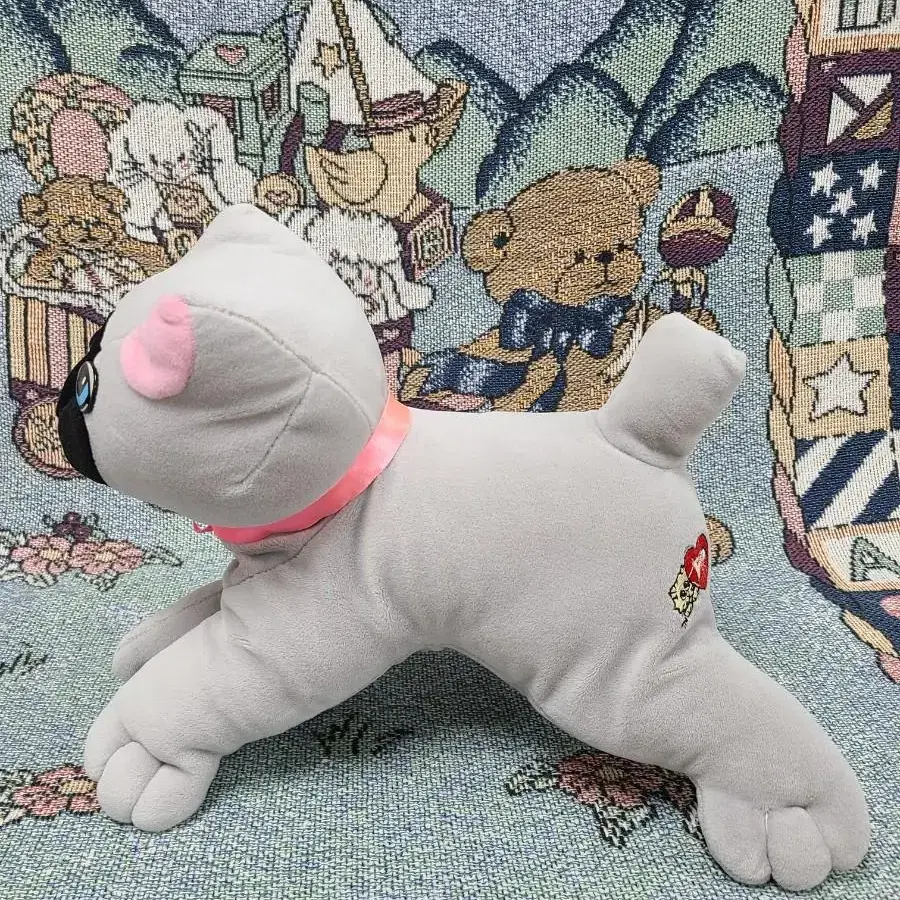 빈티지 희귀 고양이 인형 Pound puppies