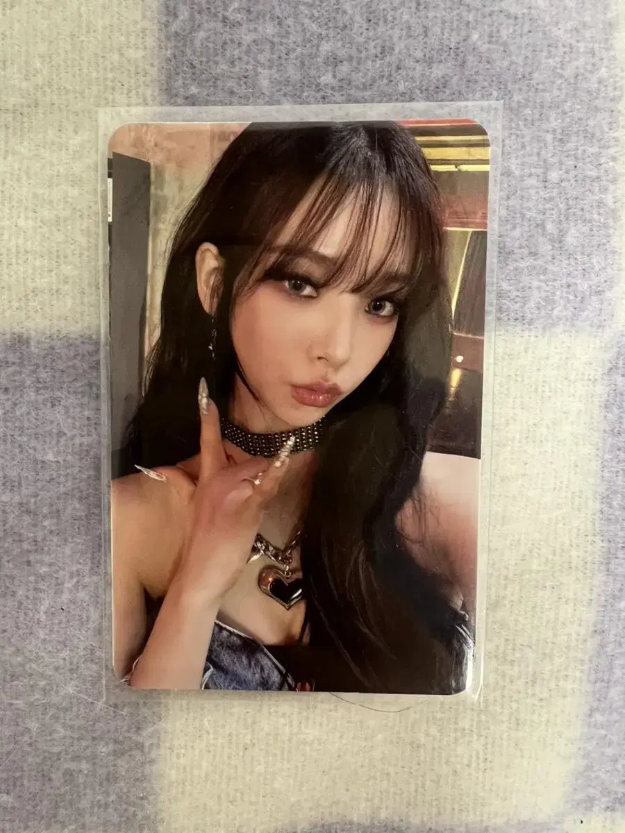 Aespa karina lovejimin photocard