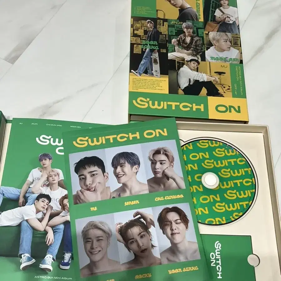 아스트로 switch on개봉앨범 판매