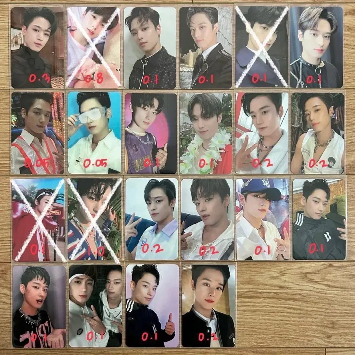 The Boyz juyeon photocard DMC DimaMu everline hyunjae makestar School Uniforms